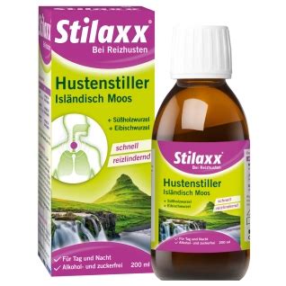 Stillaxx Hustenstiller F R Erwachsene Ml Shop Apotheke