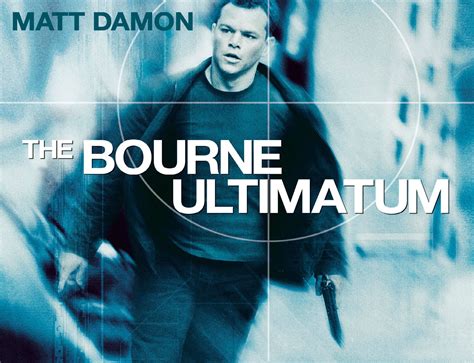 Bourne Ultimatum Action Mystery Thriller Spy Hitman Poster