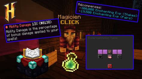 Enchanting Update Presentation Complete Skyblock Hypixel Fr Youtube