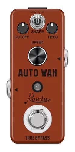 Pedal Digital Rowin Lef Auto Wah Para Guitarra Modos Meses