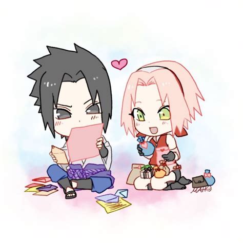 Sasusaku Tumblr Anime Naruto Anime Chibi Naruto Comic Naruto Cute