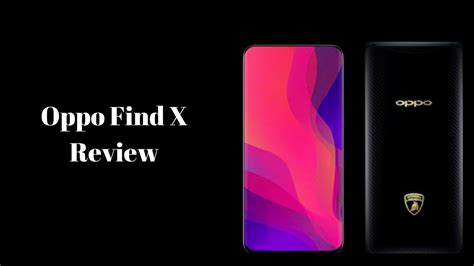 Oppo Find X Lamborghini Edition Review Price Specifications YouTube