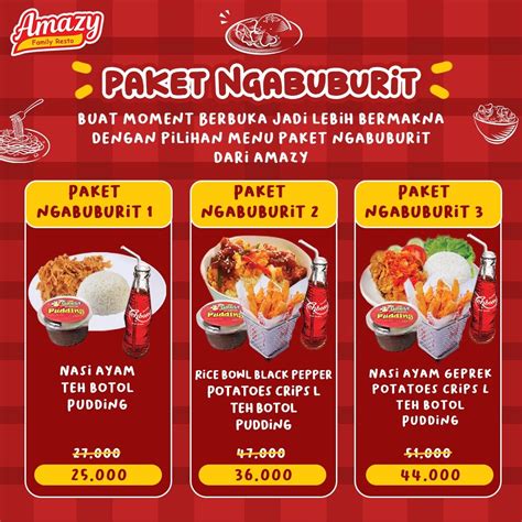 Ramadhan Seru Di Amazy Dengan Paket Bukber Ngabuburit Dan Silaturahmi