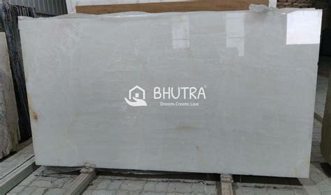 Bhutra Imported White Onyx Marble Thickness 20 25 Mm At Rs 200 Square