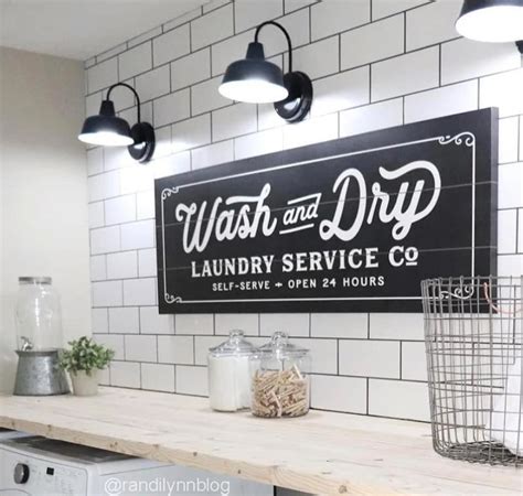 Wash And Dry Laundry Service Co Canvas Sign No Etsy