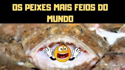 Os Peixes Mais Feios Do Mundo Peixes Muito Feios Que D O At Medo