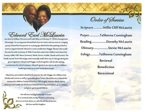 Edward Earl McLaurin Obituary | AA Rayner and Sons Funeral Homes