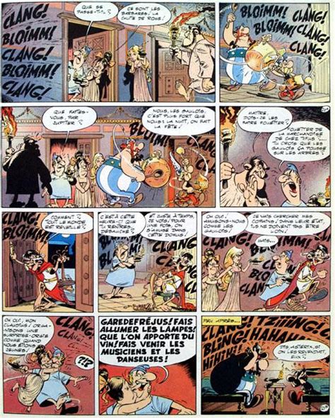 Asterix Les Lauriers De C Sar Sceneario