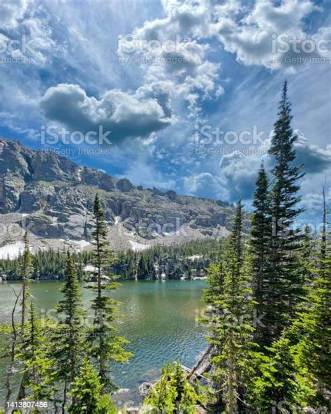 Bear Lake Trailhead Rocky Mountain National Park Colorado Stock Photo ...