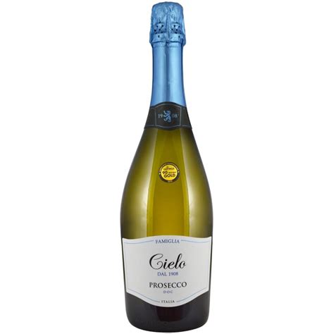 Prosecco Spumante Brut Cielo DOC 0 75 L