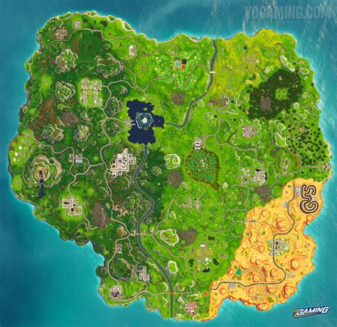 Fortnite Battle Royale Map Evolution – All Seasons and Patches – High Res