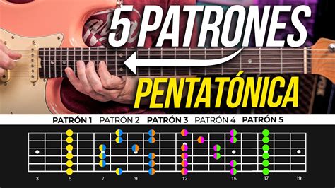 Como tocar TODAS LAS ESCALAS PENTATÓNICAS EN GUITARRA YouTube