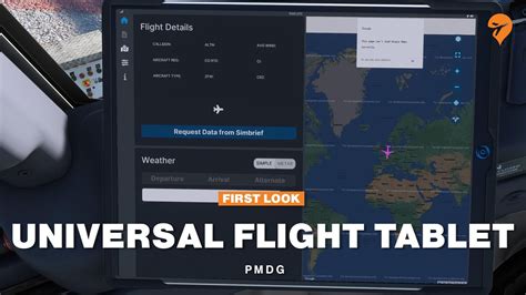 PMDG Universal Flight Tablet First Look YouTube