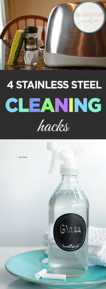 Stainless Steel Stainless Steel Cleaning Cleaning Hacks Cleaning