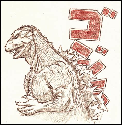 Godzilla 1954 by IsaacBarnett on DeviantArt