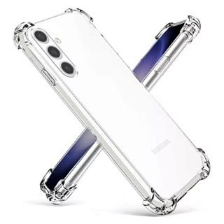 Capa capinha transparente para Galaxy A55 5G anti impacto proteção