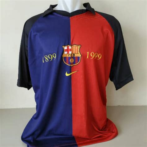 Jual Jersey Barcelona 1999 Full Printing Shopee Indonesia