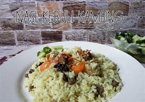 Resep Nasi Kebuli Kambing Rice Cooker Oleh Rosa Redia Cookpad