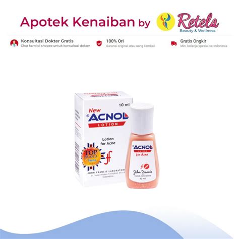 Jual Acnol Lotion 10ml Shopee Indonesia