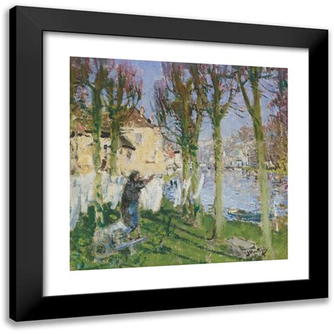 Pierre Eug Ne Mont Zin X Black Modern Framed Museum Art Print