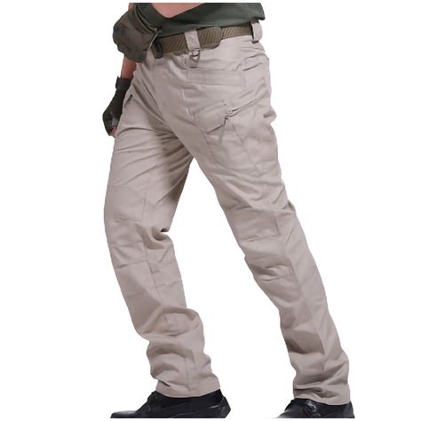 Cargo Pants For Men S Cargo Trousers Work Wear Combat Safety Cargo Multi Pocket Full Pants On