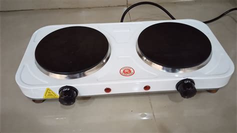 Double Electric Hotplate For Lab Use Youtube