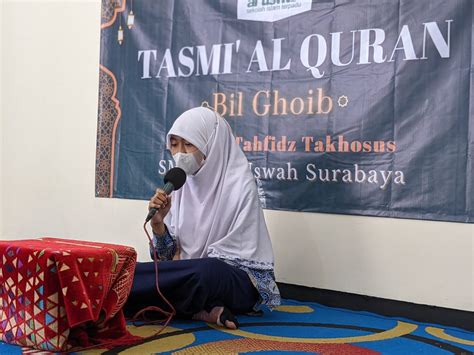 Tasmi Al Quran Bil Ghoib Program Tahfidz Takhosus SMPIT AL USWAH