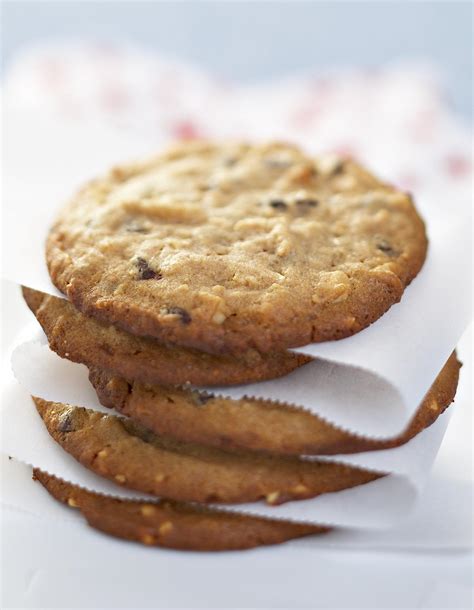 Cookies Au Beurre De Cacahu Tes Et Aux P Pites De Chocolat Pour