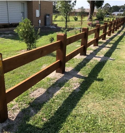 Post And Rail Fencing Australia Nsw Qld And Victoria — The Wood Project