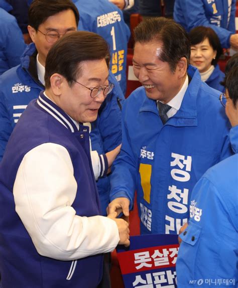 與 정청래·민주당 총선 당일 어르신 짐짝 취급국민 심판받을 것