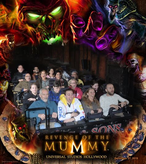 Mark Revenge Of The Mummy At Universal Studios Hollywood