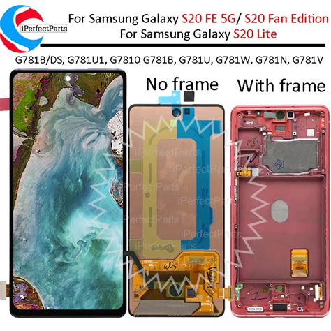 Do Samsung Galaxy S20 FE 5G G781B G780G wyświetlacz LCD ekran dotykowy