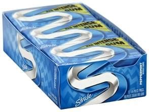 Stride Sugar Free Peppermint Gum 12 Ea Nutrition Information Innit