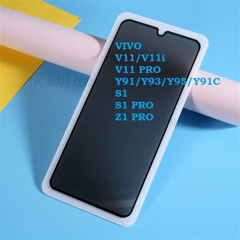 Jual VIVO V11 V11i Y91 Y93 Y95 Y91C S1 PRO Tempered Glass Anti SPY Full