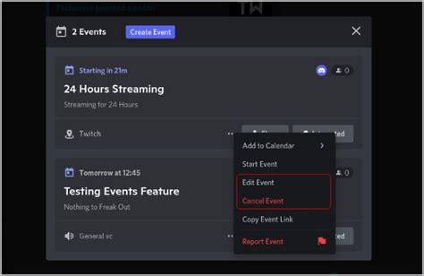 How To Create And Join Events On Discord Techwiser