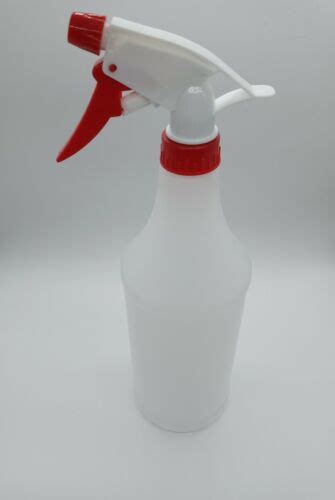 32oz Plastic Trigger Spray Bottles Chemical Resistant Heavy Duty