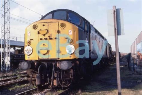 35mm Railway Slide Of Class 40 40028 Nuneaton Copyright To Buyer £3 49 Picclick Uk