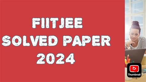 Fiitjee 7th Class Solved Paper 2024 Ftre 2024 Dronacharya 2024 Sample Paper 7th Class Youtube