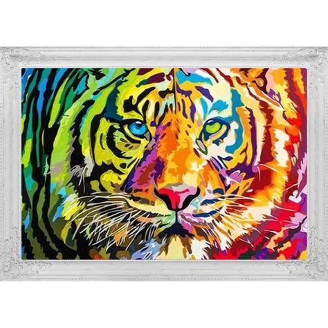 Broderie Diamant Tigre Lartera