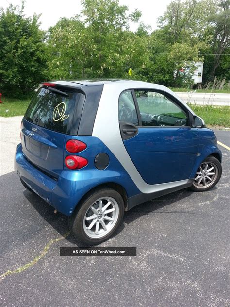 2009 Smart Fortwo Passion Coupe 2 Door 1 0l