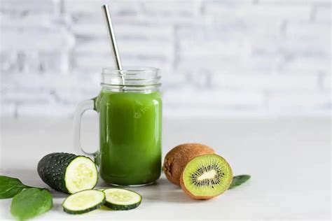 Suco Detox Ma Pepino E Kiwis Refrescante Para Uma Vida Saud Vel