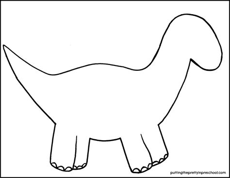 Printable Dinosaur Cut Outs