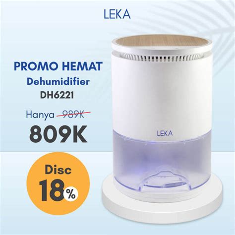 Leka Dh Dehumidifier Serap Air Penyerap Kelembaban Udara Dryer