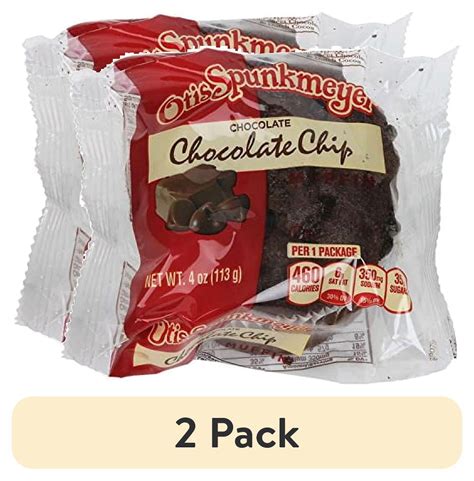 2 Pack Individually Wrapped Chocolate Chocolate Chip Muffins By Otis