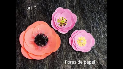 DIY Curso De Flores Flor Con Circunferencias YouTube