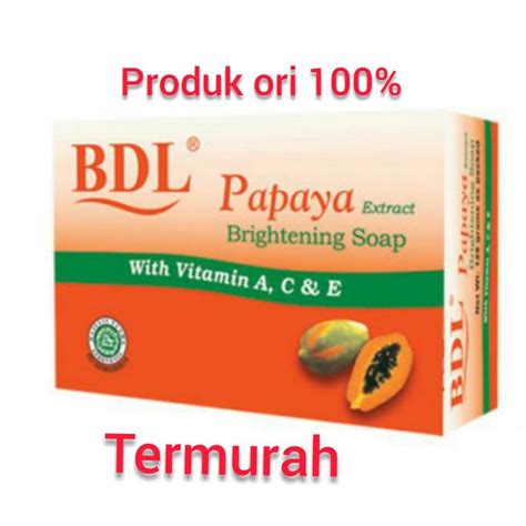 Jual Bdl Papaya Gr Sabun Papaya Pepaya Original Bpom Rdl