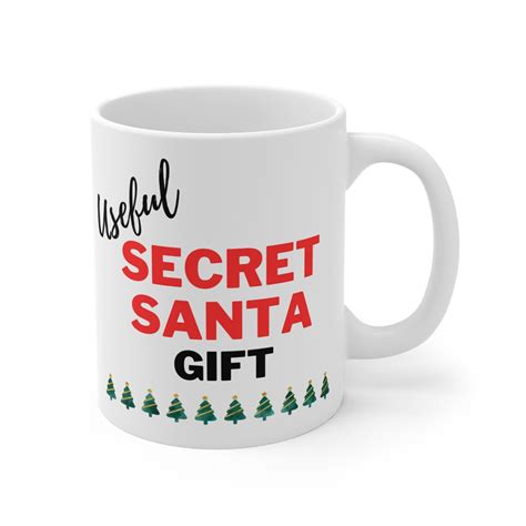 Secret Santa Mug Useful Secret Santa T Christmas Mug Etsy Uk