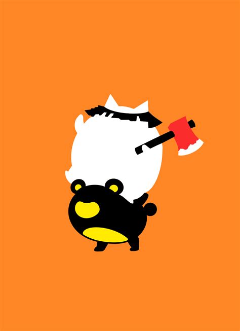 [Fan-Made] Simplistic Kintaro wallpaper : r/battlecats