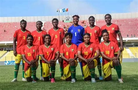 Léquipe nationale féminine de Guinée a subi une lourde défaite face à