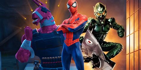 Filtraciones De Fortnite Sobre Spider Man Green Goblin Y Mary Jane Npc